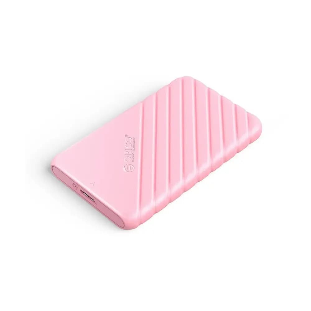 USB 3.0 Micro-B port detail on ORICO 25PW1-U3 HDD enclosure USB 3.0 Micro-B port detail on ORICO 25PW1-U3 HDD enclosure