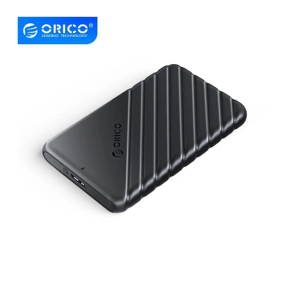 ORICO 25PW1-U3 2.5 inch USB 3.0 hard drive enclosure front view