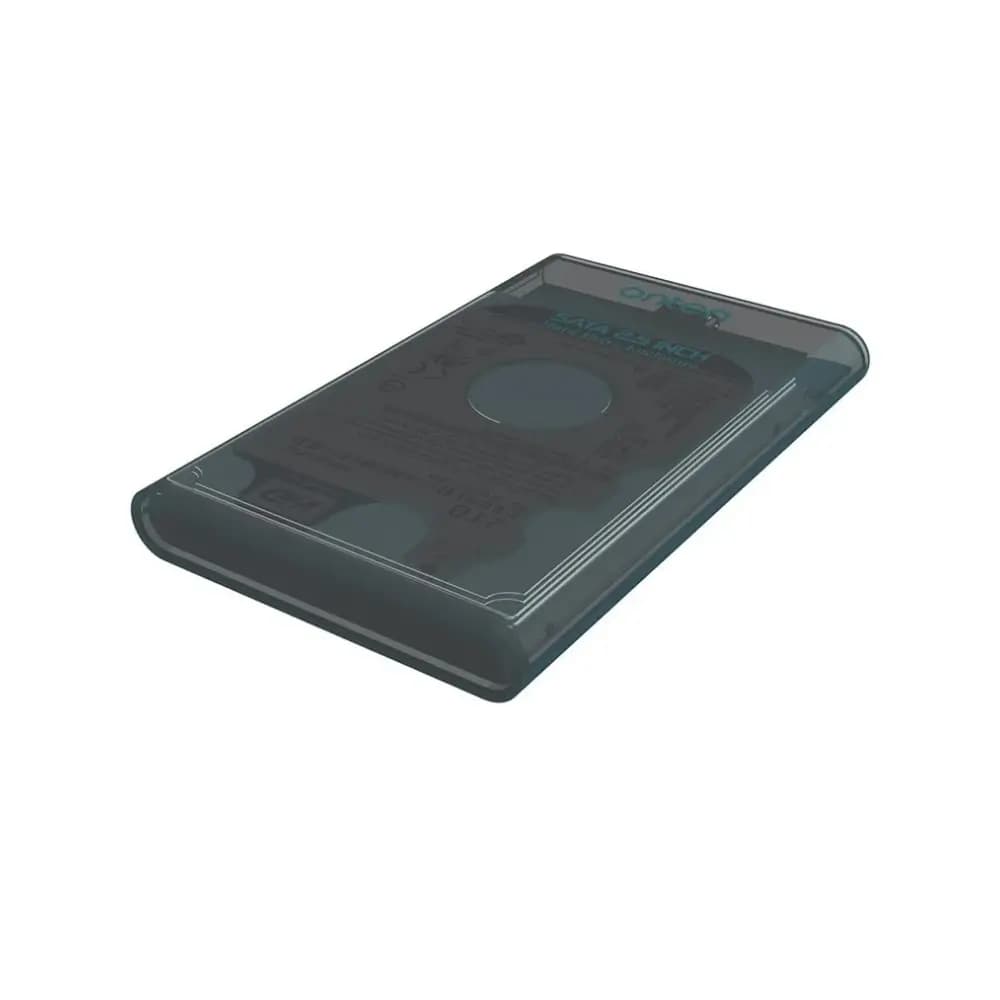 Close-up of Onten OTN-UHD2 USB port and SATA drive housing Close-up of Onten OTN-UHD2 USB port and SATA drive housing