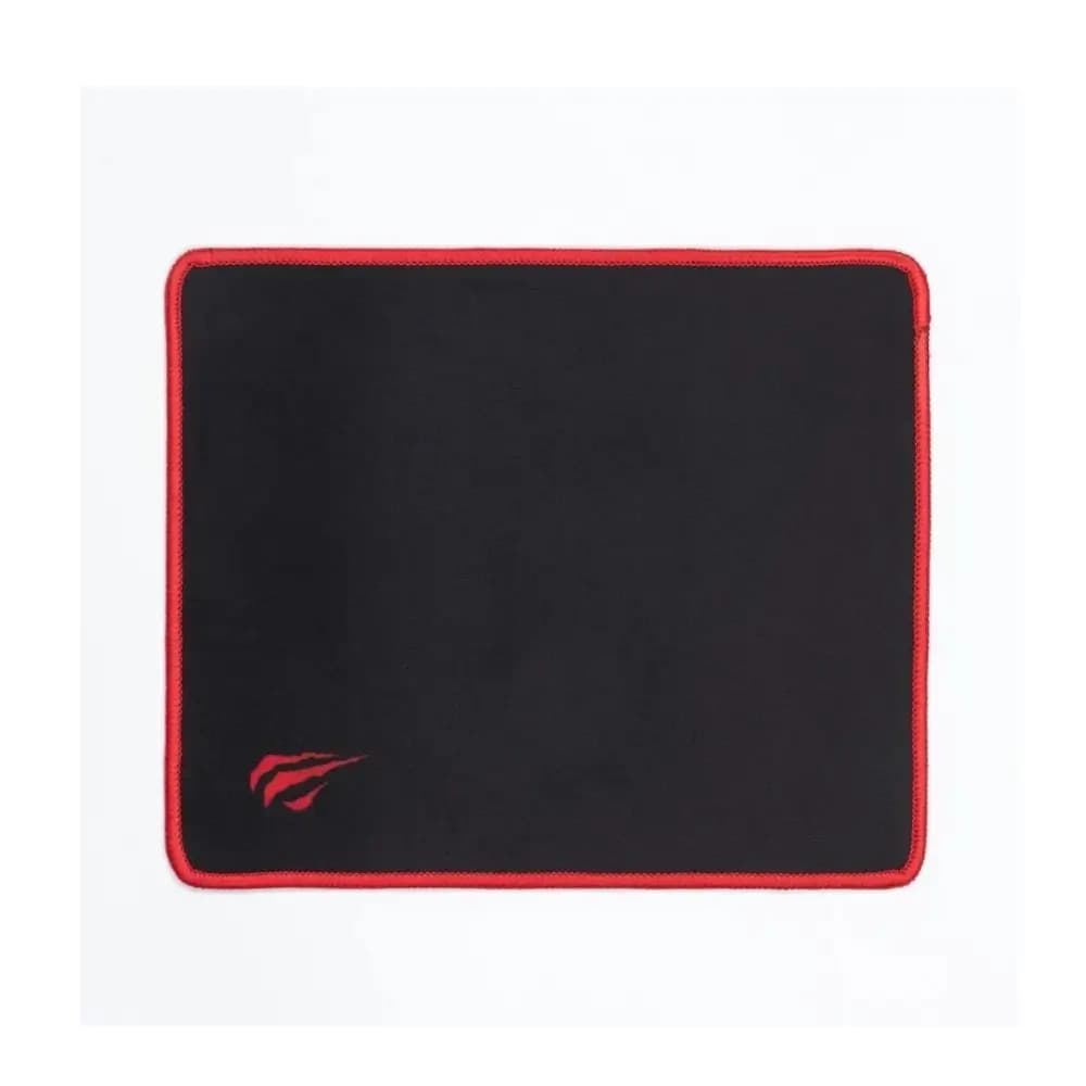 Close-up of Havit HV-MP839 cloth mouse pad surface and edge