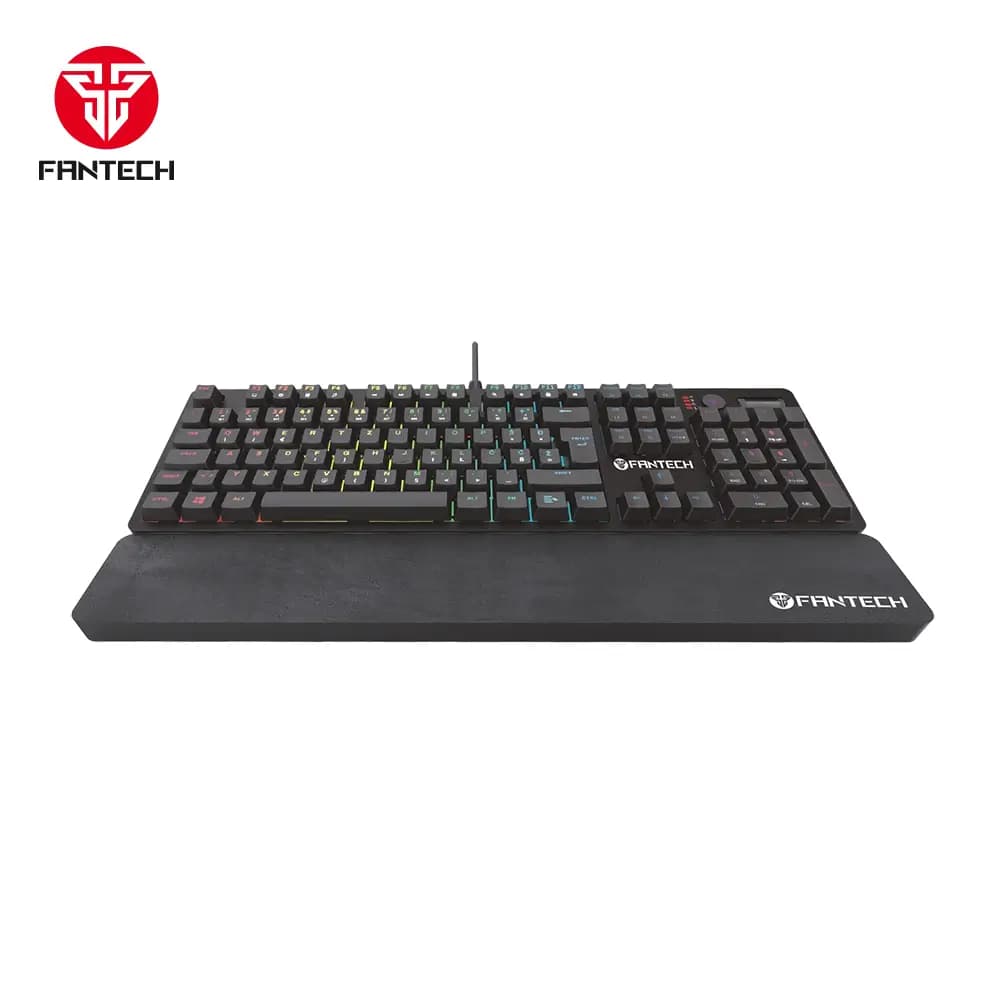 Fantech PILO wrist rest showing anti-slip rubber base Fantech PILO wrist rest showing anti-slip rubber base