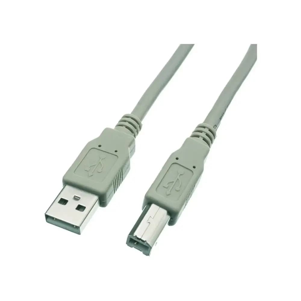Close-up of the USB Type-B connector on the Yuanxin YUX-002 printer cable Close-up of the USB Type-B connector on the Yuanxin YUX-002 printer cable