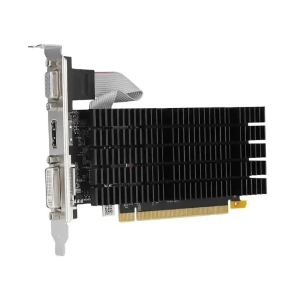 Close-up of the PELADN GeForce KaiTian GT 730 card and model label