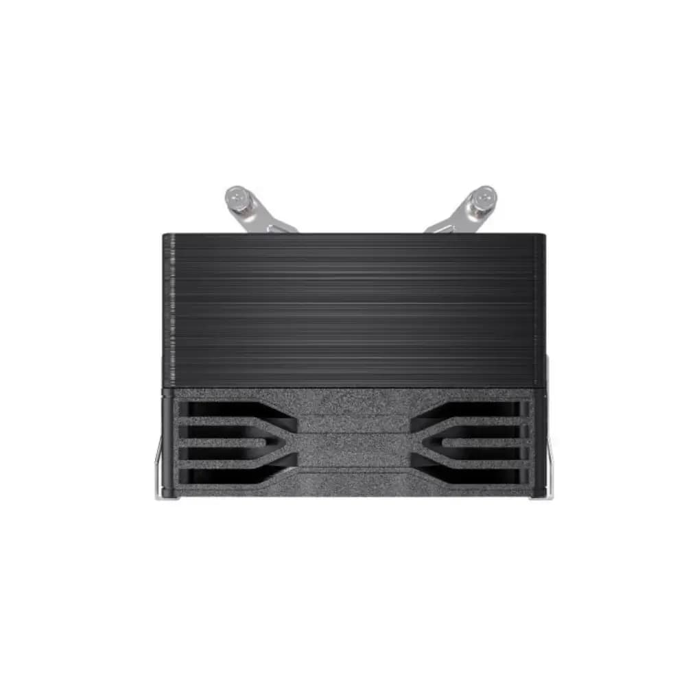 Value-Top GLACIO X100 RGB air CPU cooler front view with RGB fan Value-Top GLACIO X100 RGB air CPU cooler front view with RGB fan