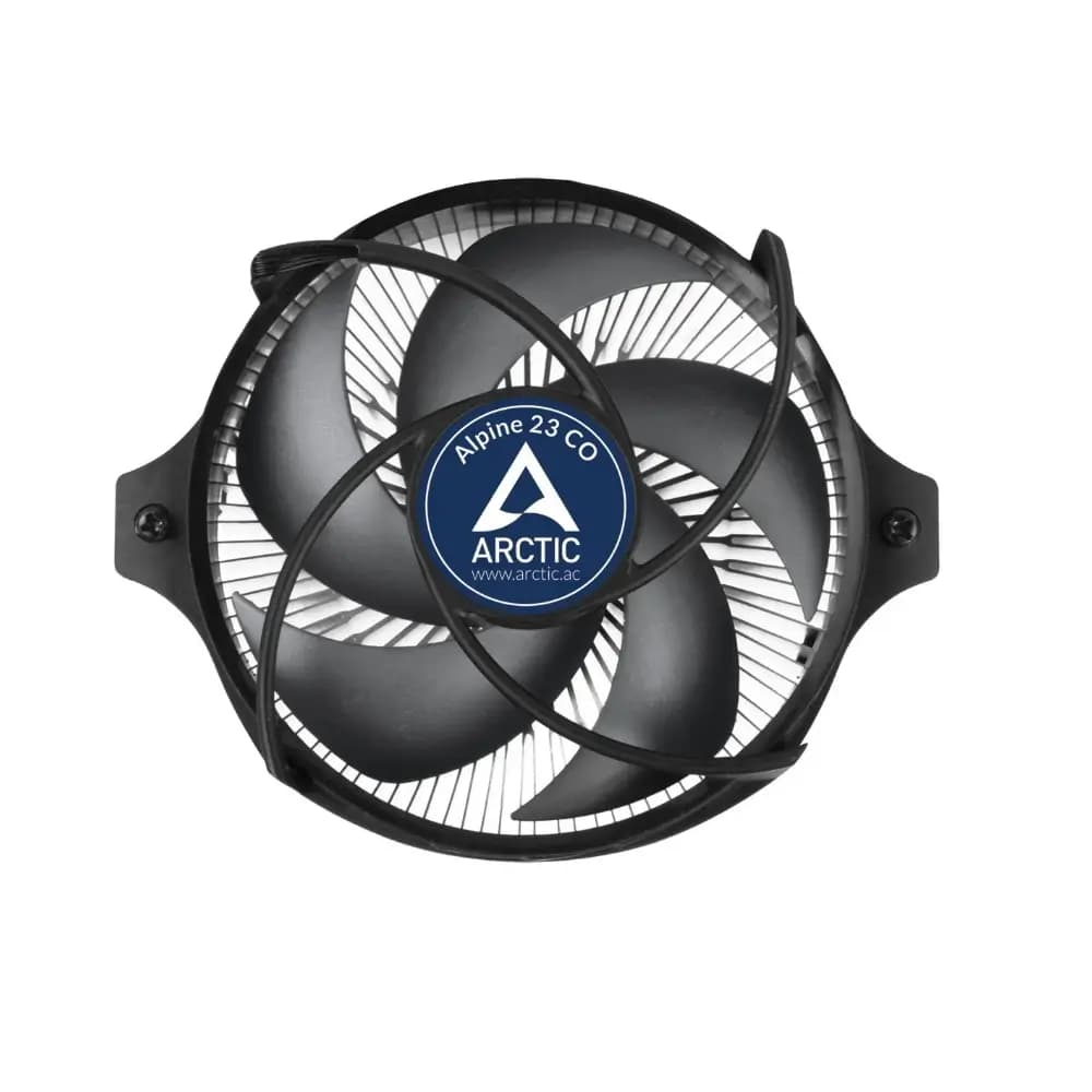 Arctic Alpine 23 CO compact AMD CPU cooler front view