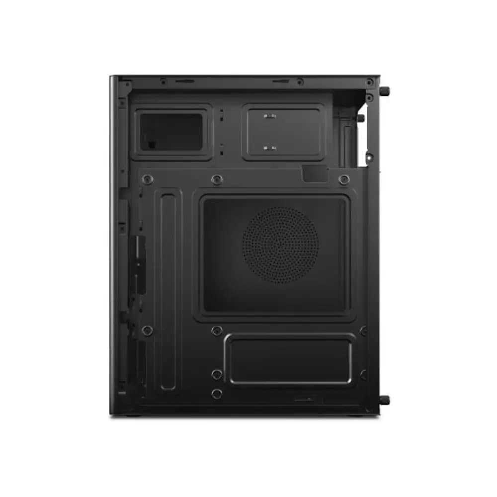 Value-Top T861 black Micro ATX casing front and side view Value-Top T861 black Micro ATX casing front and side view