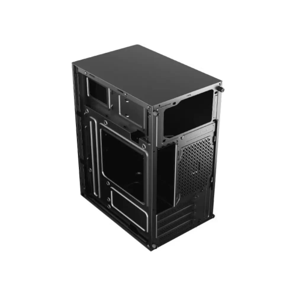 Value-Top T862 black Micro ATX casing front and side view Value-Top T862 black Micro ATX casing front and side view