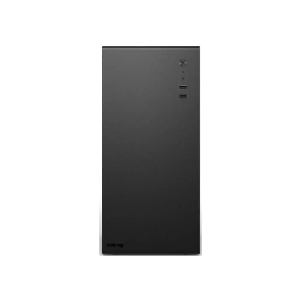 Value-Top V200 black Micro ATX mini tower casing front and side view Value-Top V200 black Micro ATX mini tower casing front and side view