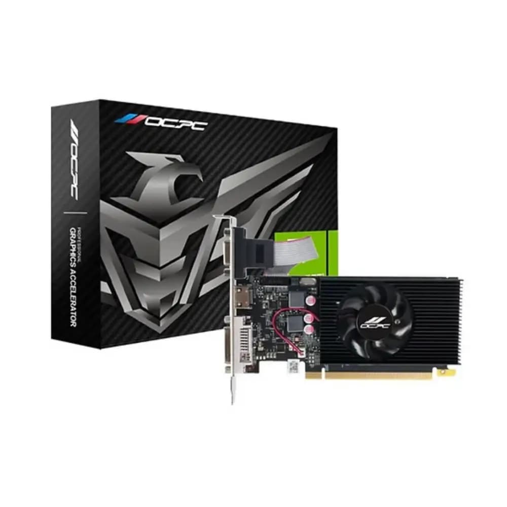 OCPC GT 730 4GB DDR3 low profile graphics card front view