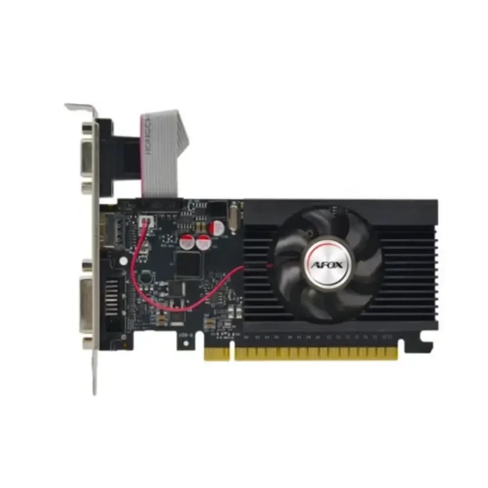 AFOX GT 710 2GB/4GB DDR3 Low Profile Graphics Card with HDMI and DVI AFOX GT 710 DDR3 graphics card front view