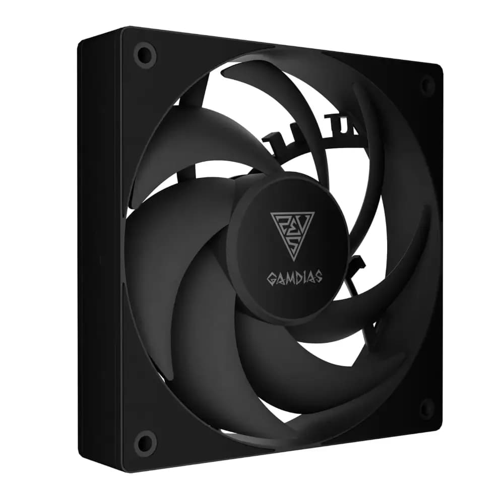 Whisper-quiet Gamdias NOTUS M1-1201 fan with 57.56 CFM airflow Whisper-quiet Gamdias NOTUS M1-1201 fan with 57.56 CFM airflow
