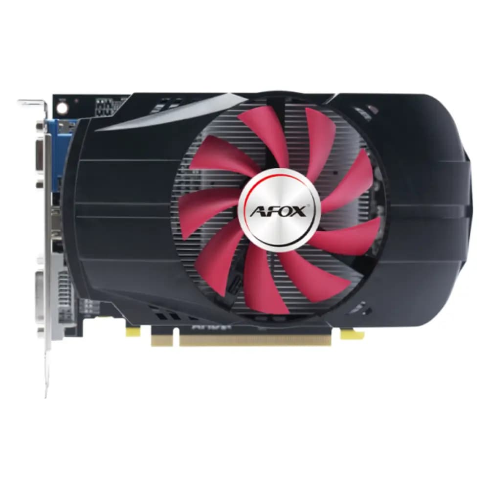 Afox Radeon R7 350 2GB GDDR5 graphics card with single fan Afox Radeon R7 350 2GB GDDR5 graphics card with single fan