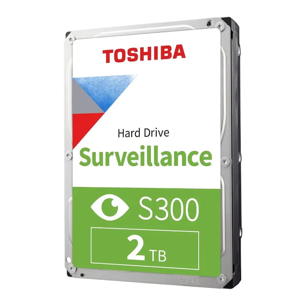 Toshiba S300 2TB 3.5 inch surveillance hard drive SATA III
