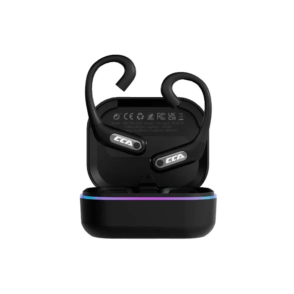 : CCA MX1 Bluetooth 6.0 wireless earhook with charging case
