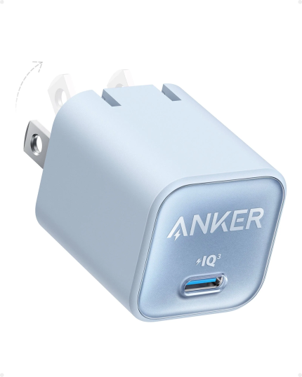 Anker Nano 3 30W Charger (Anker 511) for iPhone 14 & 13 Series