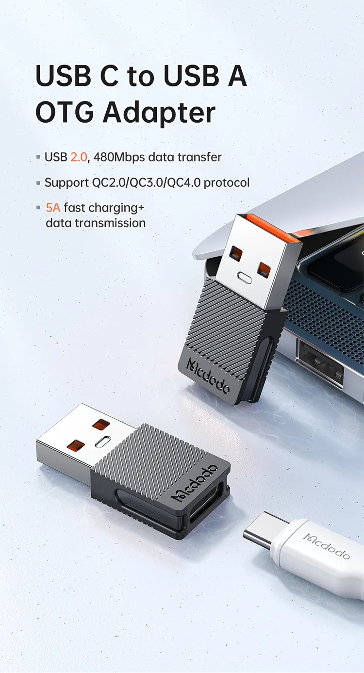 Mcdodo OT-6970 Type C 5A to USB Converter