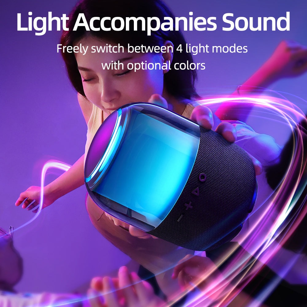 JOYROOM JR-ML05 Bluetooth Speaker with Stunning Light Effect