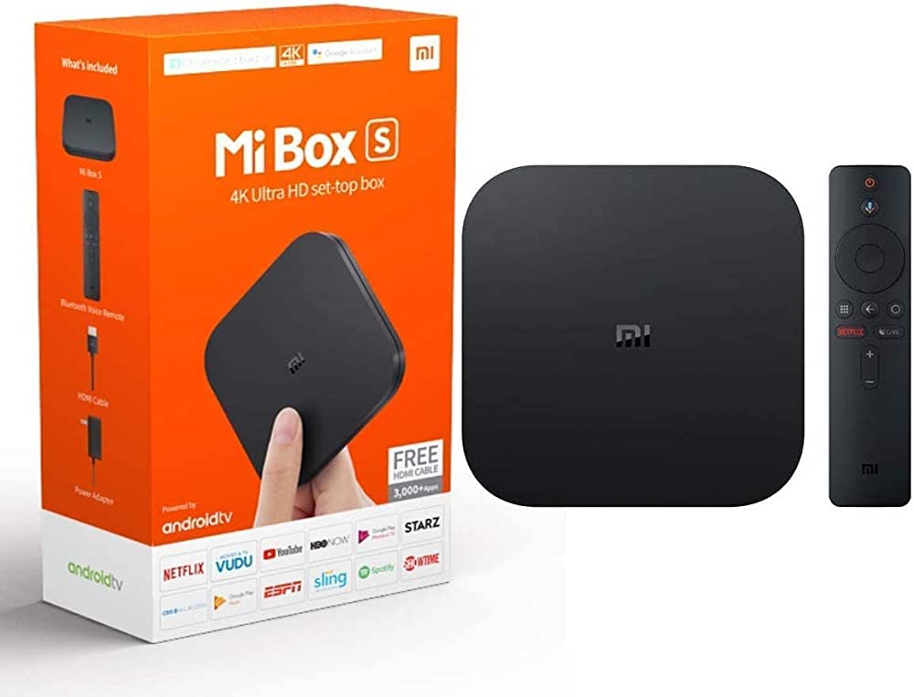 Xiaomi Mi Box S 4K HDR Android TV Streaming Media Player