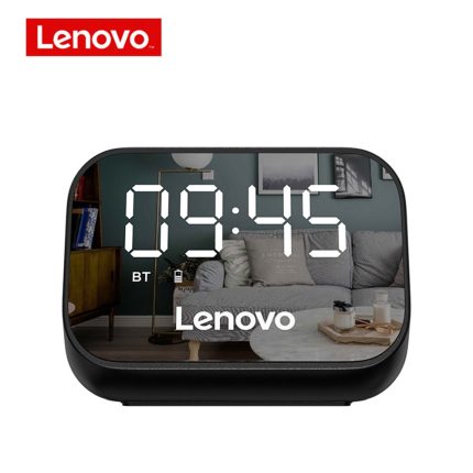 Lenovo TS13 Bluetooth Speaker with Alarm Clock Mirror Design