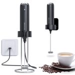 Xiaomi CIRCLE JOY Silver Knight Milk Frother Handheld Coffee, Drink Mixer