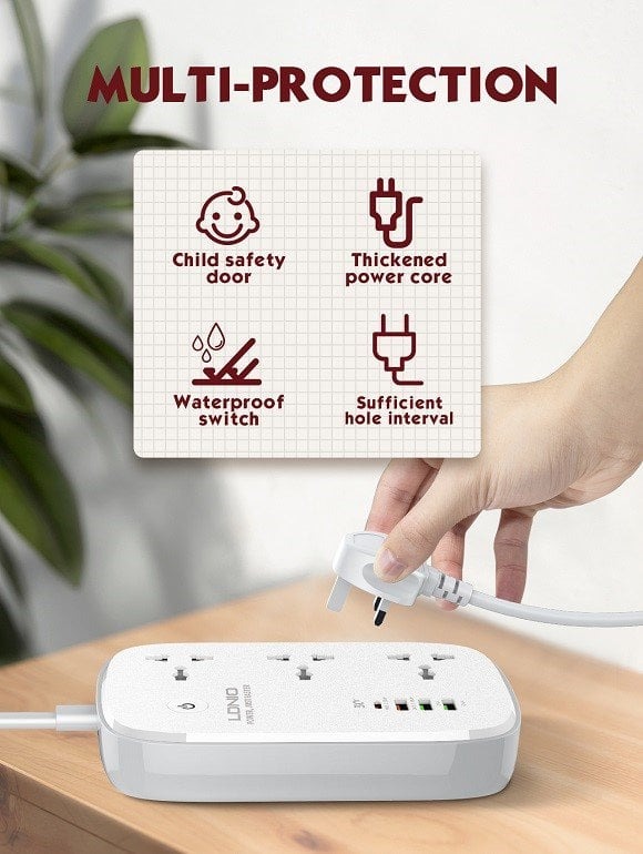 LDNIO SCW3451 Wifi Power Strip (APP Control)