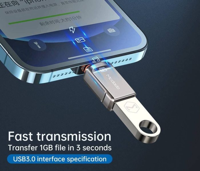 Mcdodo OT-860 OTG USB-A 3.0 To Lightning Adapter