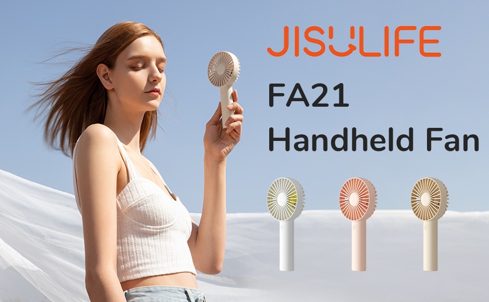 Jisulife FA21 Rechargeable Mini Handheld Fan