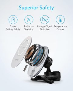 Anker PowerWave Magnetic Car Mount Wireless Charger
