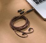 Tripowin Amber 32AWG OFC HiFi IEM 0.78mm 2pin Conector Cable