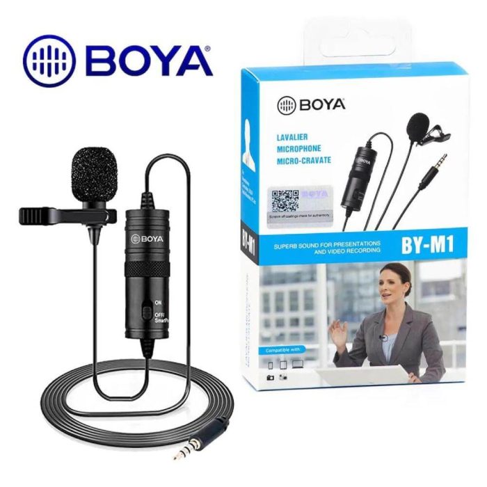 Boya BY-M1 Lavalier Microphone