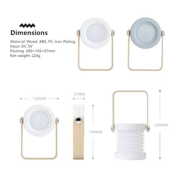 Jisulife LED Lantern Lamp JL01
