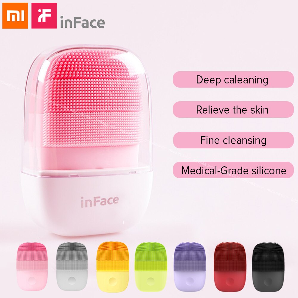 Xiaomi Inface Mini Sonic Silicone Deep Cleaning Face Washing Instrument