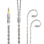 KBEAR Chord 6N Graphene+4N OFC Silver-plated Mixedly Braided Upgrade Cable