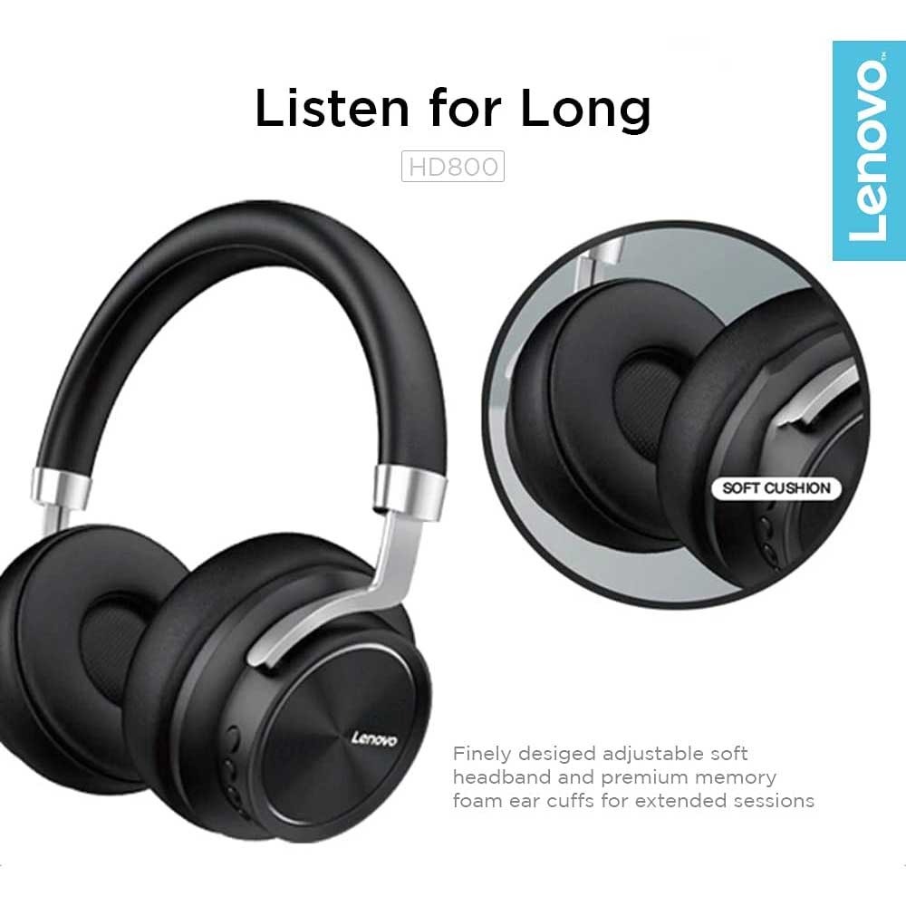 Lenovo HD800 Wireless Over-Ear Headphone