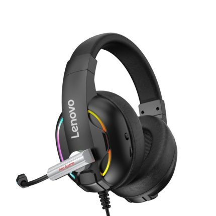 Lenovo HU75 Color LED Adjustable wired Gaming Headset with Microphone