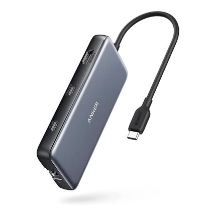 Anker 553 PowerExpand 8-in-1 USB C Hub with 100W Power Delivery 4K 60Hz