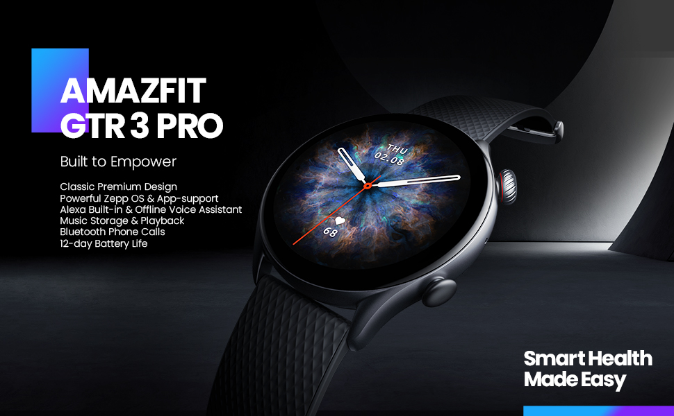 Amazfit GTR 3 Pro Smart Watch