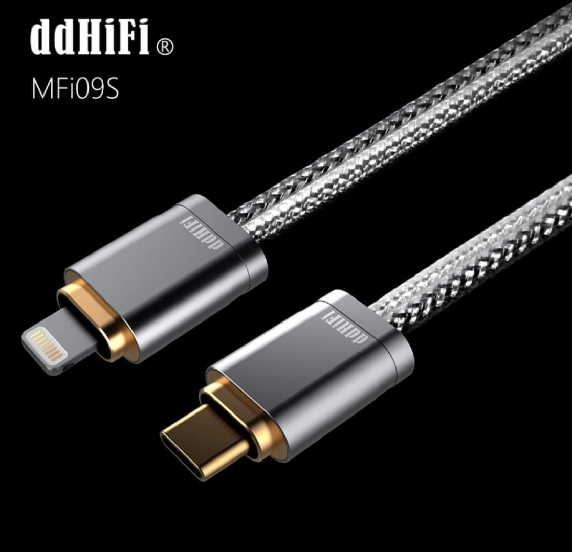 DDHIFI MFi09S Lightning to USB-C OTG Cable