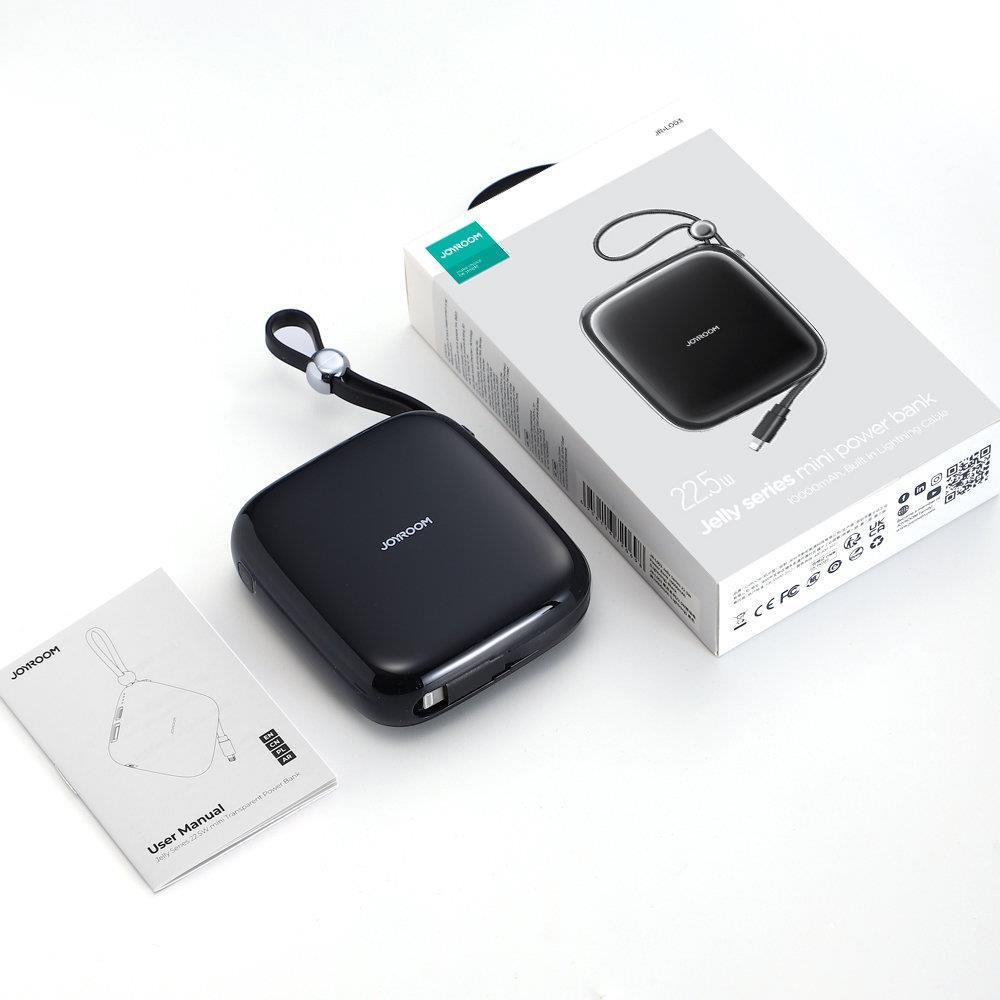 JOYROOM JR-L003 Jelly Series 22.5W Power Bank 10000mAh with Lightning Cable