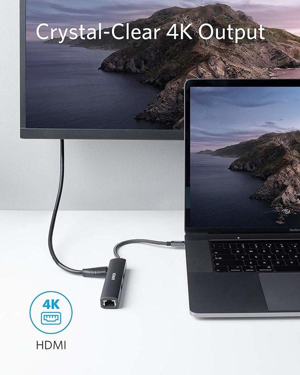 Anker PowerExpand Plus 5-in-1 USB-C Ethernet Hub 