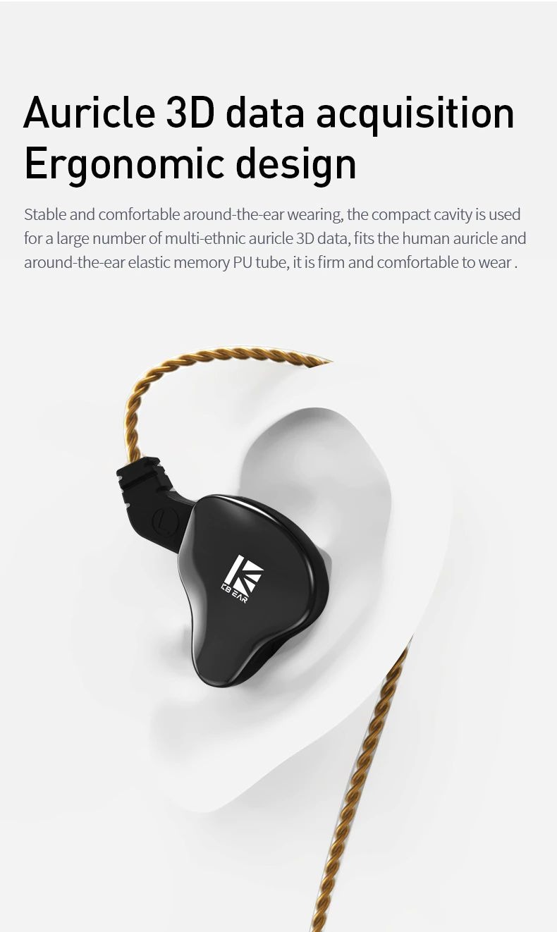 KBEAR KS2 Hybrid In Ear Monitor Earphone