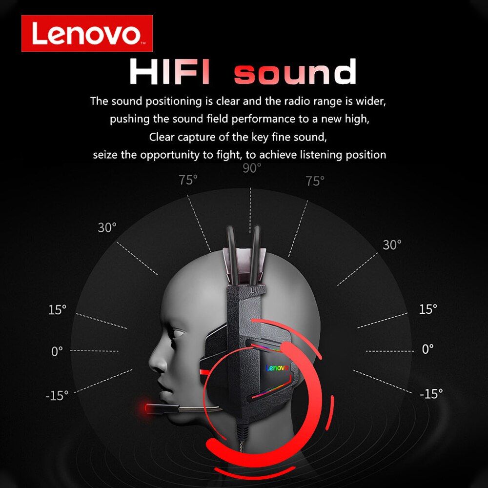 Lenovo HU85 Gaming Headset USB 2.0