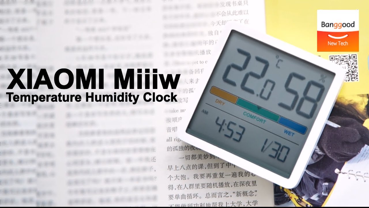 Xiaomi MIIIW Temperature Humidity Clock