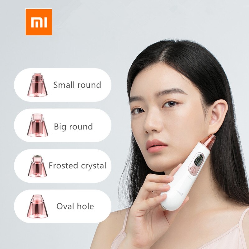 Xiaomi Wellskins Electric Blackhead Cleaner Deep Pore Cleanser Acne Pimple Removal Vacuum Suction Facial