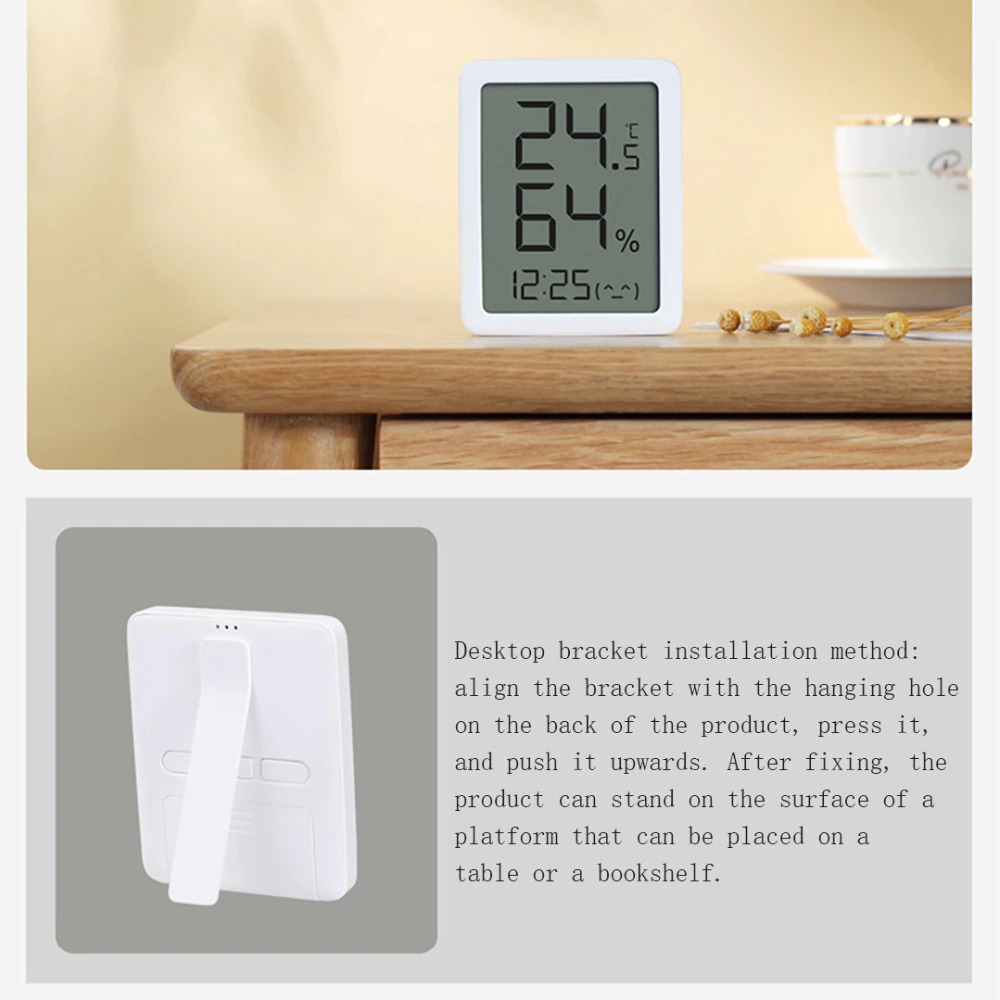 Xiaomi MHO-C601 Miaomiaoce LCD Large Digital Display Thermometer Hygrometer