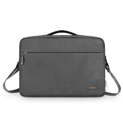 WiWU Pilot Laptop Handbag with Shoulder Strap Soft Lining Notebook Carrying Bag