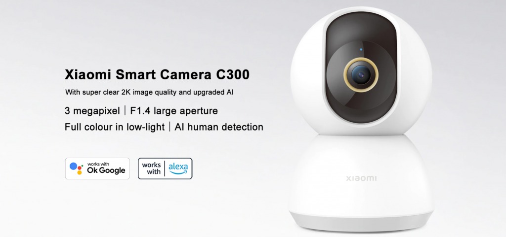 Xiaomi C300 2K IP 360° Security Camera
