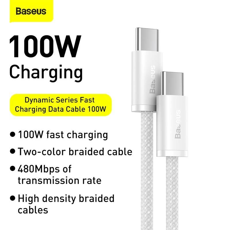 Baseus Dynamic Series 100W Type-C to Type-C Cable