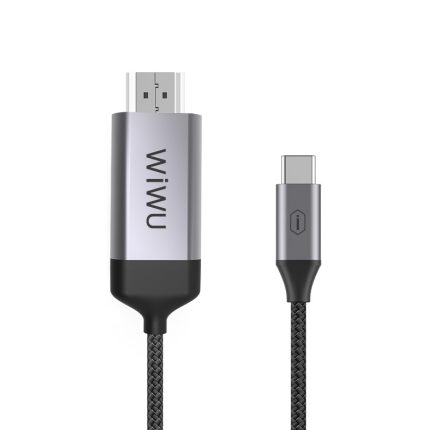 WiWU X9 Nylon Aluminum Alloy Type C To HDMI Cable