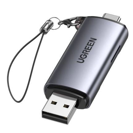Ugreen 2-in-1 USB-A / Type-C OTG Card Reader